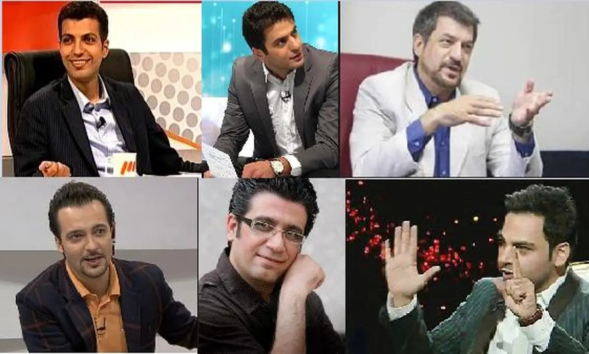 شش مجری پرسپولیسی تلویزیون / عكس