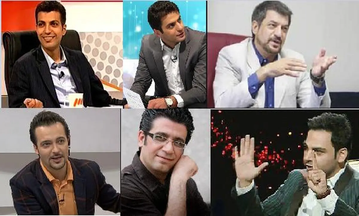 شش مجری پرسپولیسی تلویزیون / عكس