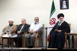 دیدار اعضای ستادهای کنگره های شهدای امور تربیتی، دانشجو و هنرمند با رهبر انقلاب /گزارش تصویری
