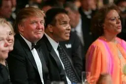 تصاویر کمتر دیده شده از ترامپ در کنار محمدعلی کلی