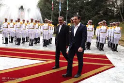مراسم استقبال رسمی از نخست وزیر یونان/تصاویر