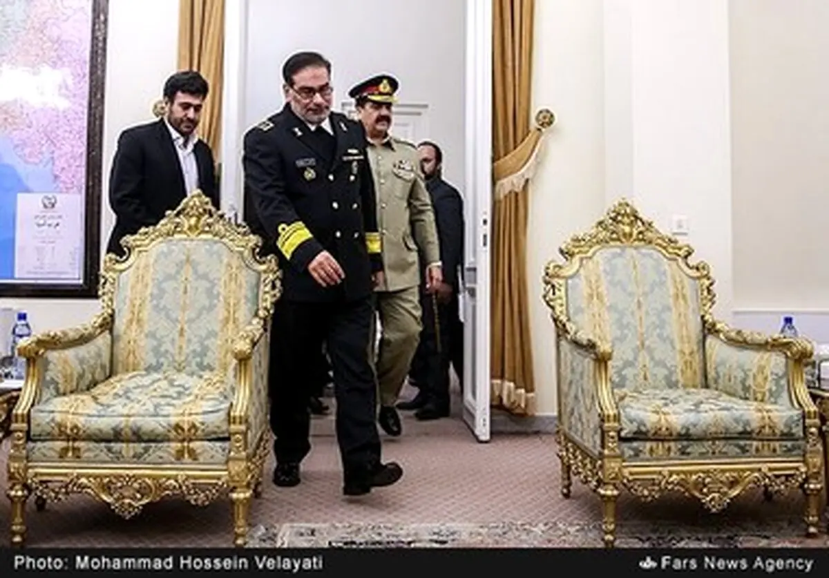 حواشی دیدار فرمانده ارتش پاکستان با شمخانی/تصاویر