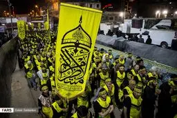 موکب هنرمندان در اربعین + تصاویر