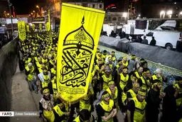 موکب هنرمندان در اربعین + تصاویر