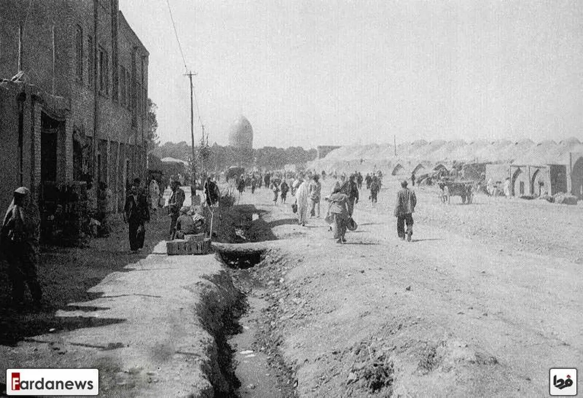 عکس/خیابان مولوی تهران دوره قاجار