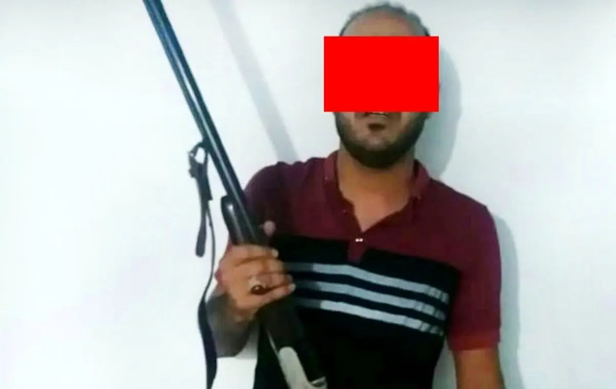 خواهرم با پسر رقیه بی آبرویی کرد! / رجز خوانی قاتل سنگدل آبادانی جلوی دوربین+ عکس