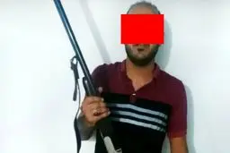 خواهرم با پسر رقیه بی آبرویی کرد! / رجز خوانی قاتل سنگدل آبادانی جلوی دوربین+ عکس