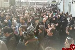 مراسم تشییع حسن جوهرچی در خانه سینما/عکس