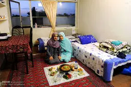 سفره‌‍‌های افطار دانشجویی/تصاویر
