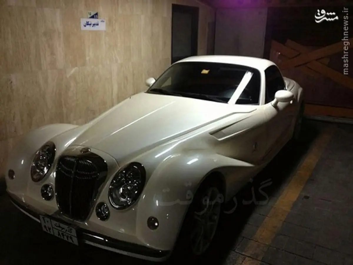 خودروی دست‌ساز ژاپنی در تهران/ عکس