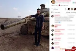 خواننده خوشا شیراز در شلمچه + عکس