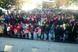 صف نذری مردم کره‌جنوبی در سئول!/تصاویر