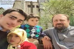 عکس سلفی سیدحسن خمینی در کنار فرزندانش