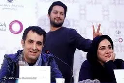 شوخی حامدبهداد با باران کوثری/ عکس