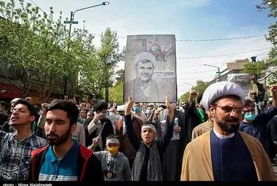 تصاویر | تشییع پیکر شهید حجت‌الاسلام اصلانی در مشهد