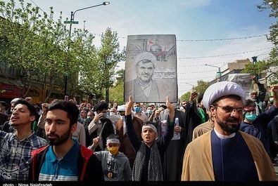 تصاویر | تشییع پیکر شهید حجت‌الاسلام اصلانی در مشهد