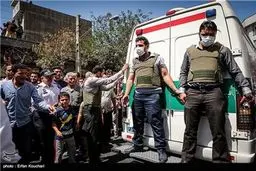 بازسازی صحنه جرم دزدی از طلافروشی/تصاویر