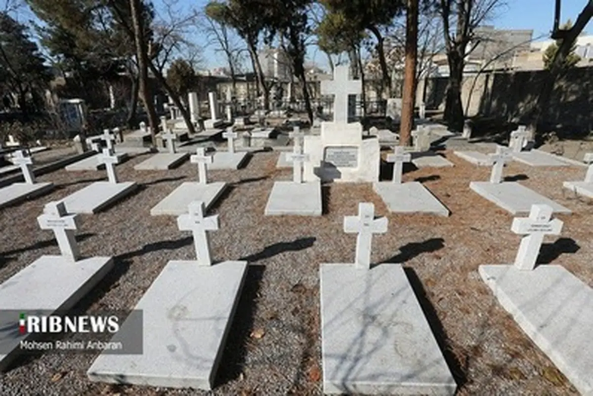تصاویری از قبرستان تاریخی ارامنه مشهد
