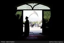 مراسم ترحیم مادر همسر محمدرضا با هنر/ تصاویر