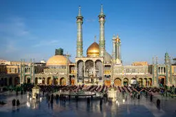 آیین خطبه خوانی خادمان حرم کریمه اهل بیت (ع) +عکس‌ها