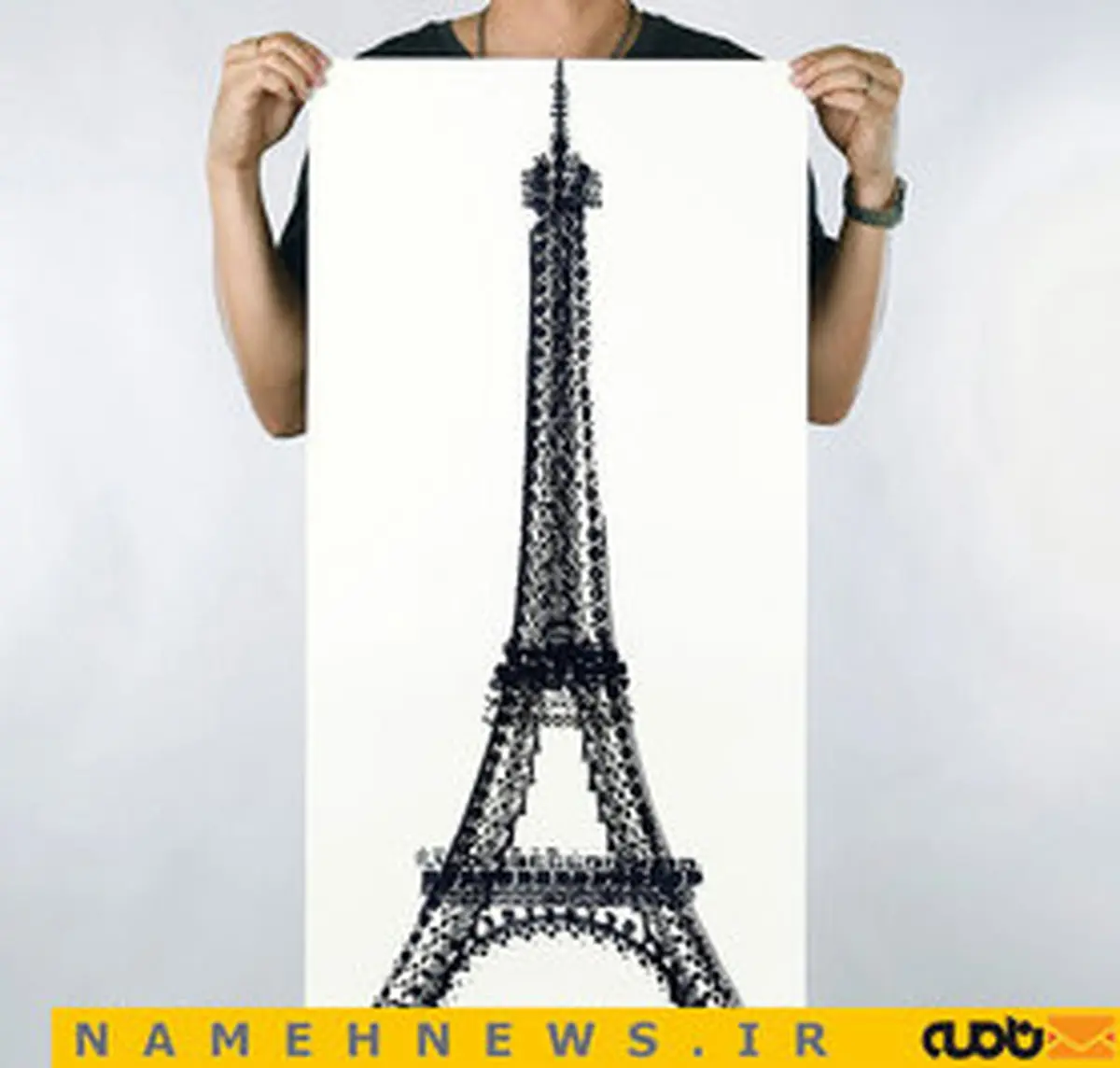 نقاشی شگفت انگیز با تایر دوچرخه+تصاویر