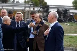 سقوط هلی کوپتر در ترکیه/تصاویر