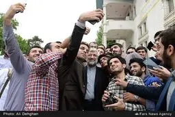 سلفی با سعید جلیلی/عکس