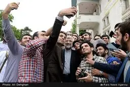 سلفی با سعید جلیلی/عکس