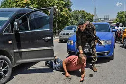 تیراندازی مقابل دادگاهی در آنکارا/ تصاویر