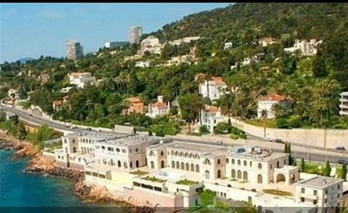 ویلای اختصاصی شاه سعودی در سواحل فرانسه /تصاویر