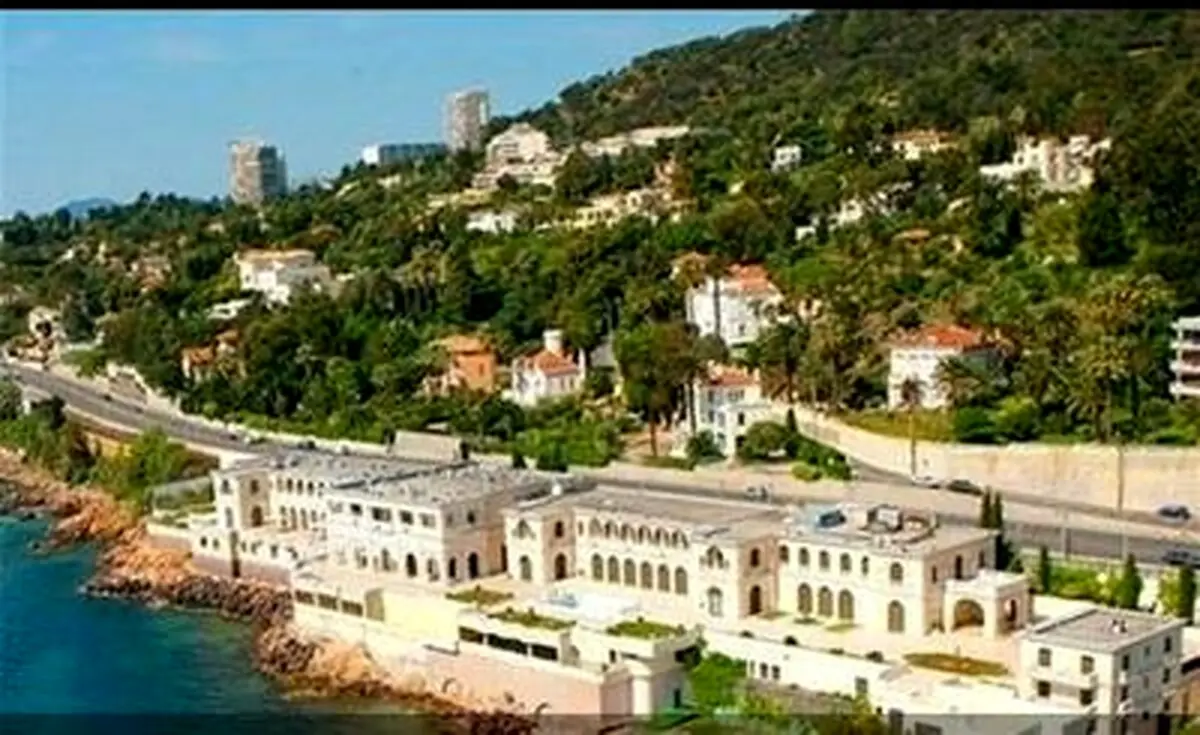 ویلای اختصاصی شاه سعودی در سواحل فرانسه /تصاویر