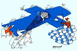 کاریکاتور/ جنگ لایک ها!