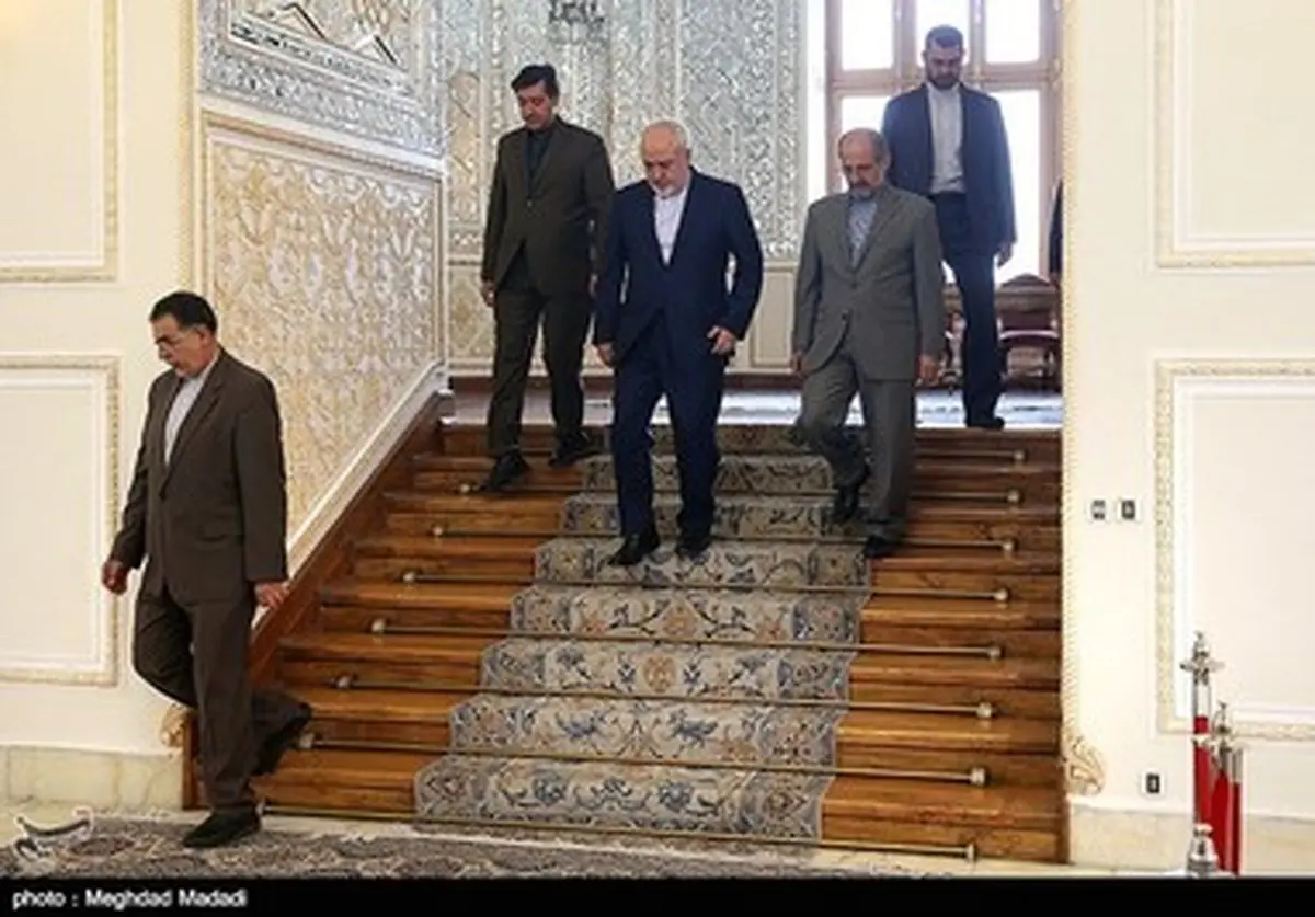 خداحافظی سفرای بلاروس و پاکستان با ظریف/ تصاویر