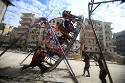 روایت تصویری از زندگی در حلب پس از آزادی