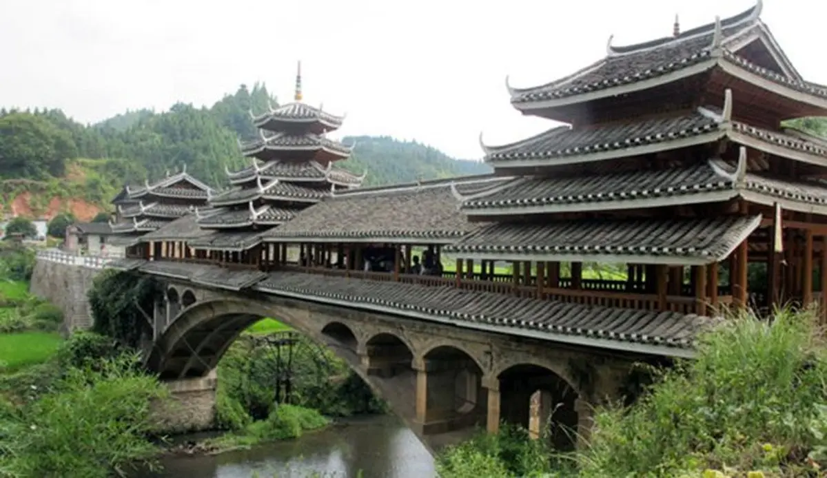 پل های باد و باران؛ پل های مشهور بدون میخ