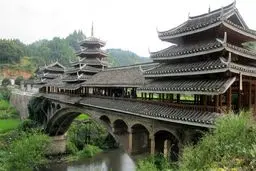 پل های باد و باران؛ پل های مشهور بدون میخ