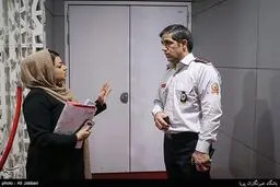 ملکی سخنگوی آتش نشانی در یک جشنواره جهانی!/عکس