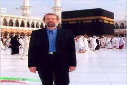 علی لاریجانی در مسجد الحرام/ عکس