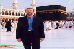 علی لاریجانی در مسجد الحرام/ عکس