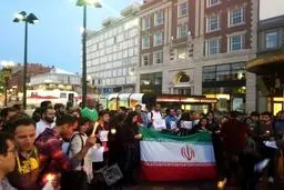 عکس / همدردی ایرانیان مقیم بوستون با قربانیان حملات تروریستی تهران
