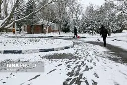 سفید پوش شدن اردبیل در چهاردهمین روز از فروردین/تصاویر