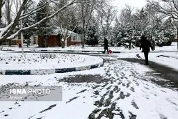 سفید پوش شدن اردبیل در چهاردهمین روز از فروردین/تصاویر
