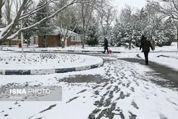 سفید پوش شدن اردبیل در چهاردهمین روز از فروردین/تصاویر