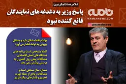 فتوتیتر/ تاجگردون: پاسخ وزیر به دغدغه نمایندگان قانع کننده نبود
