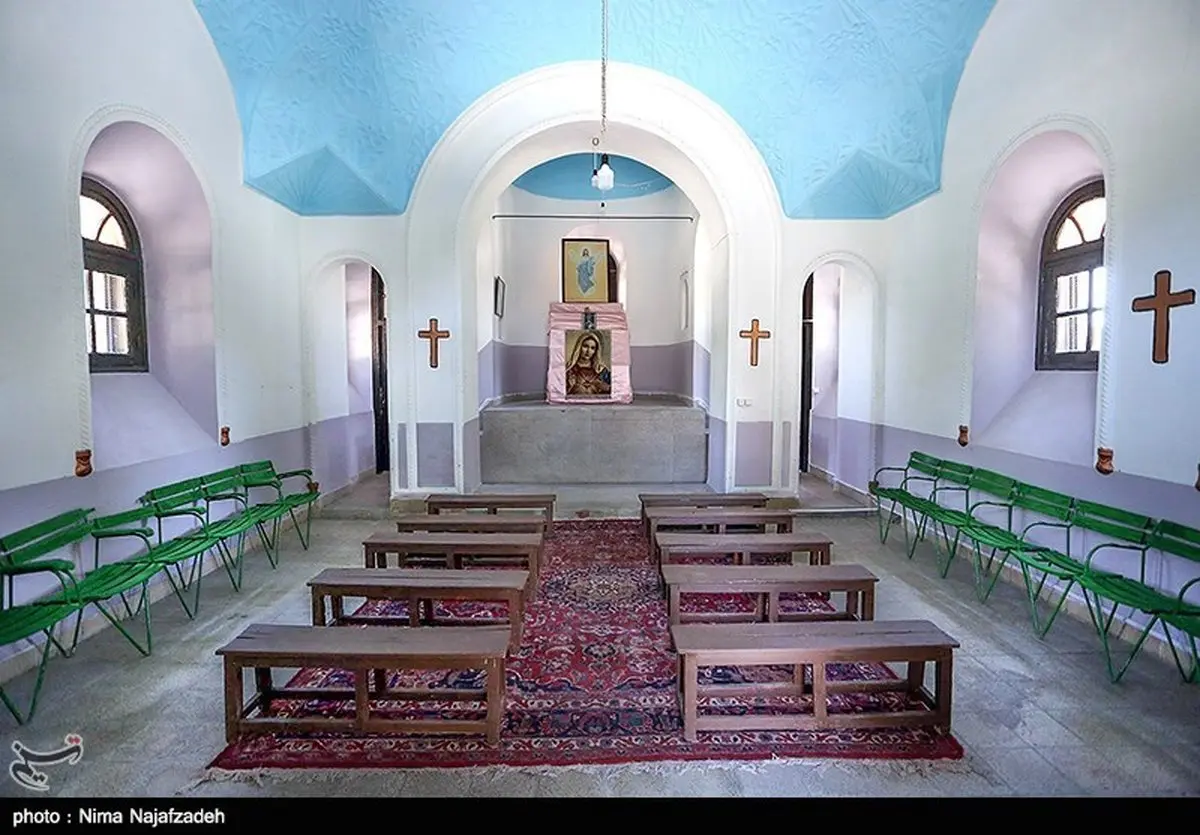 تصاویری دیدنی از کلیسا و آرامگاه ارامنه مشهد