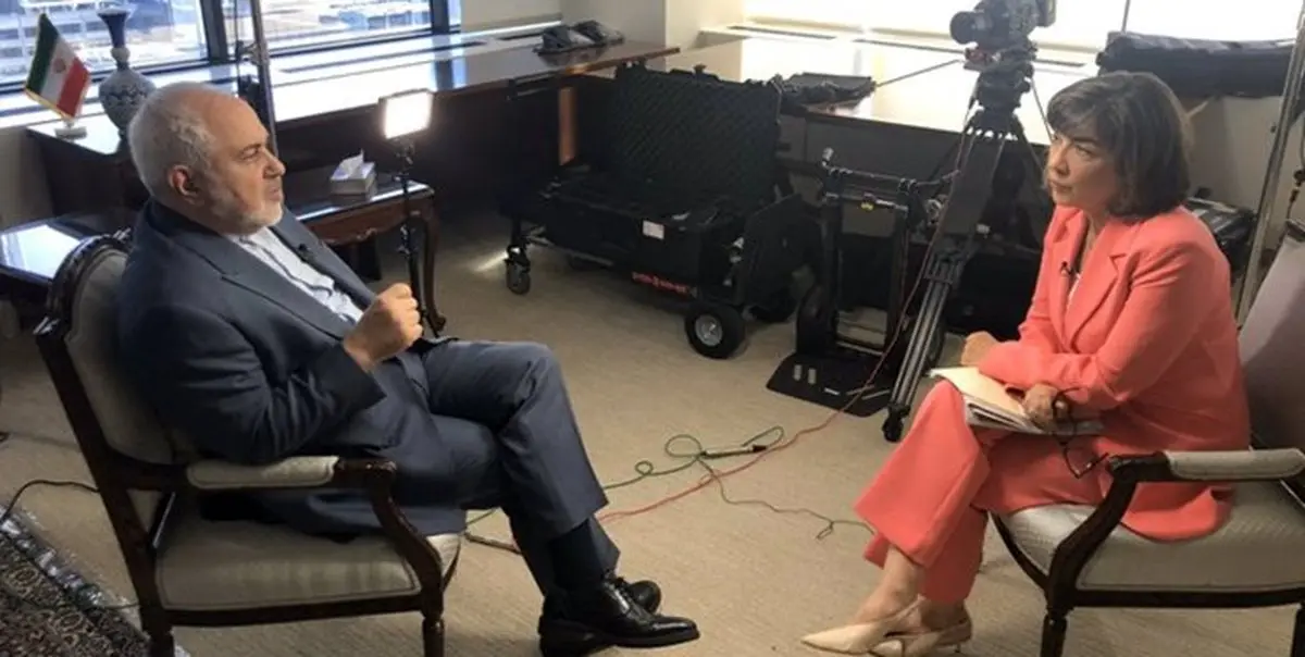 مجری سی ان ان: ظریف گفت روحانی حاضر است با ترامپ در نیویورک دیدار کند!