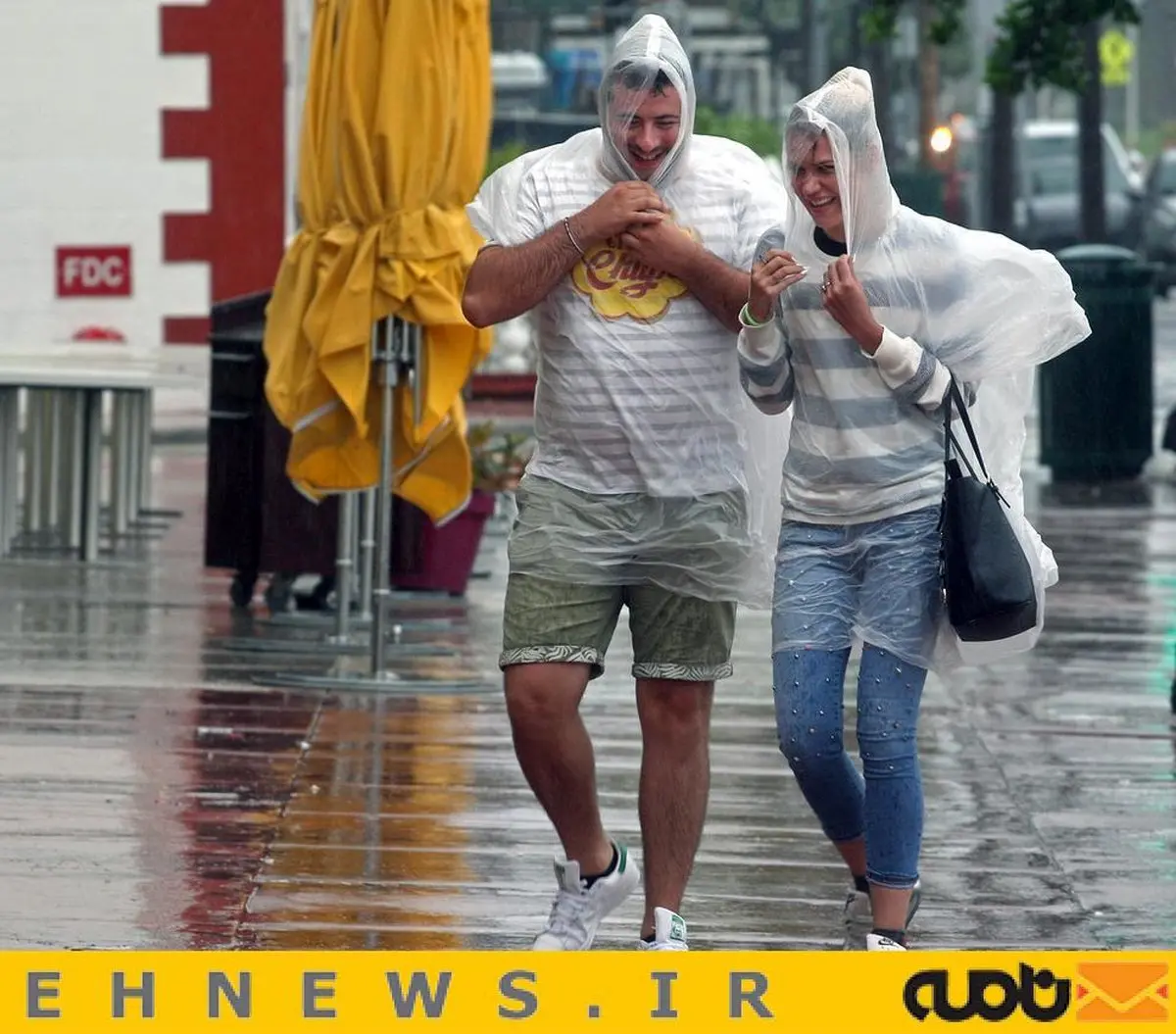 عکس طوفان در آمریکا