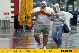 عکس طوفان در آمریکا