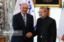 دیدار رئیس سنای جمهوری چک با لاریجانی/تصاویر