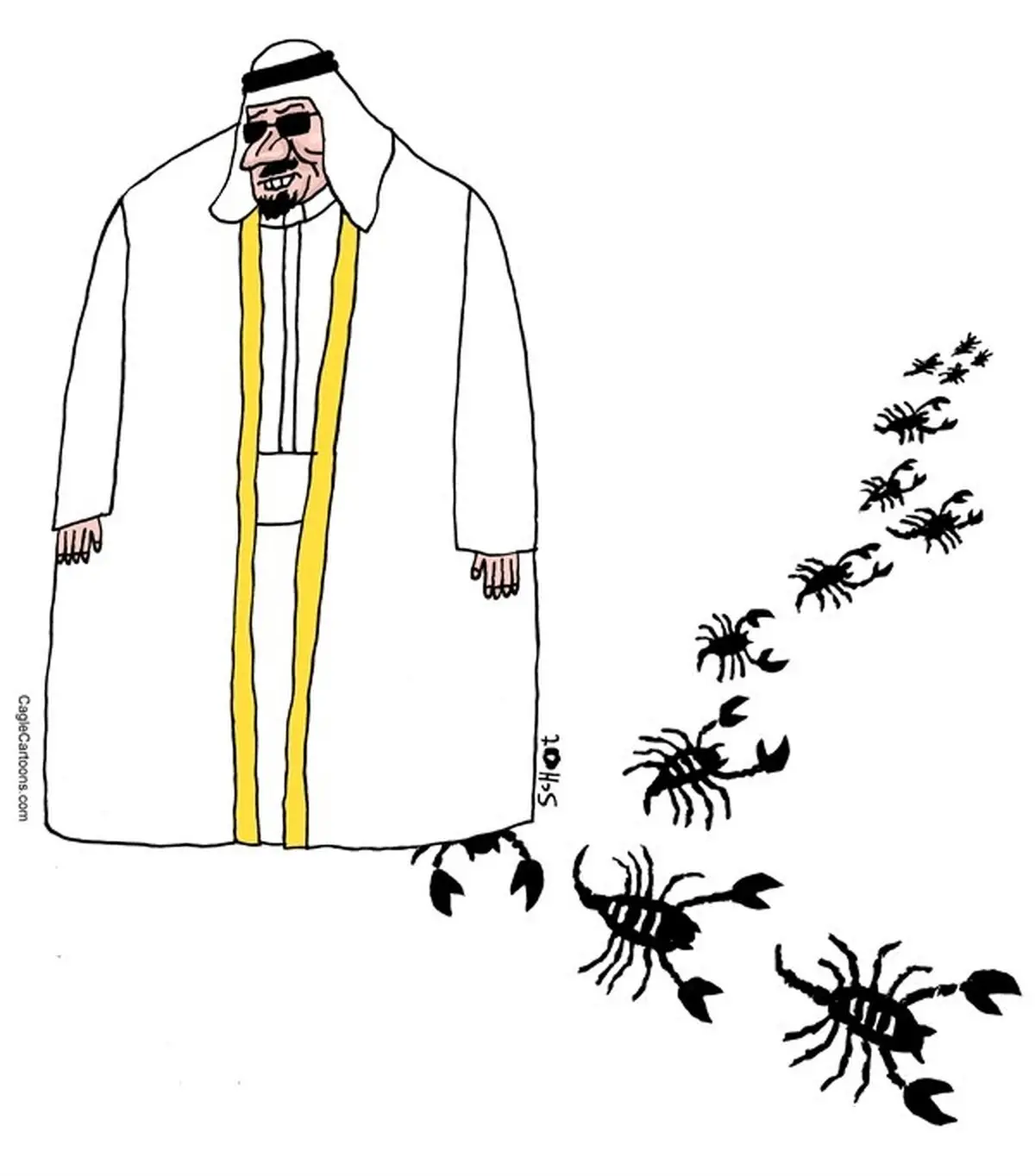 عربستان جدید!/ کاریکاتور